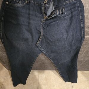 Women's Dark Blue Skinny Jeans